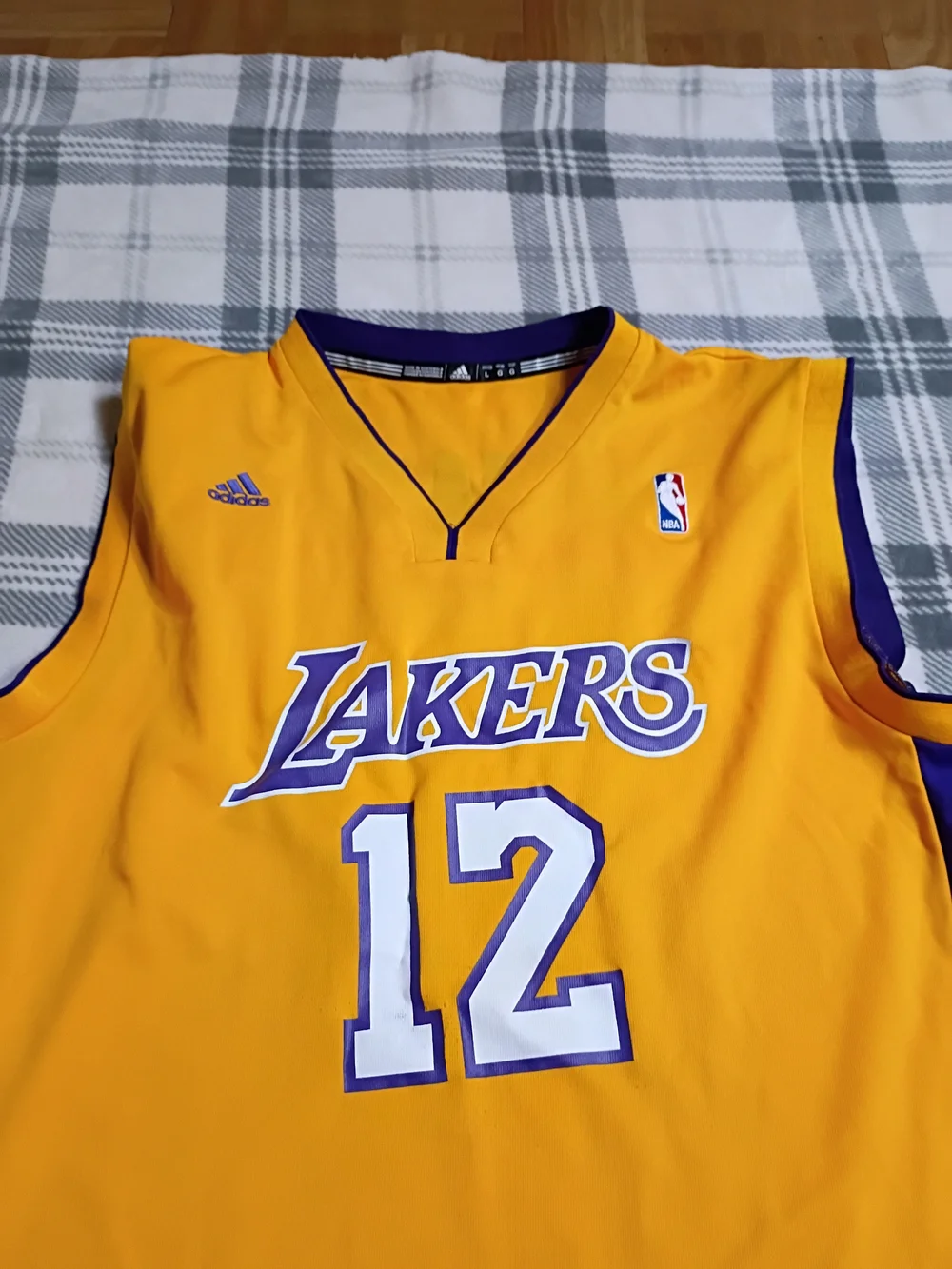 Dwight Howard #12 Los Angeles Lakers Adidas  Jersey Men's Large